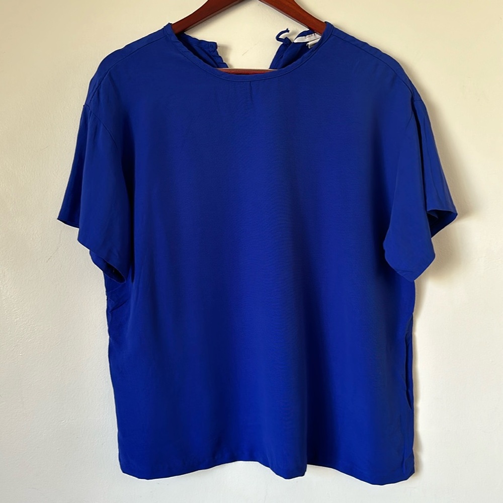 Ellen Ashley Women’s Blue Dress Top Size Large